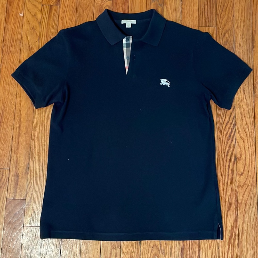 Mens L Burberry Polo